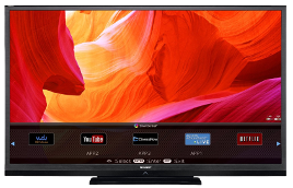 add apps to sharp smart tv browser