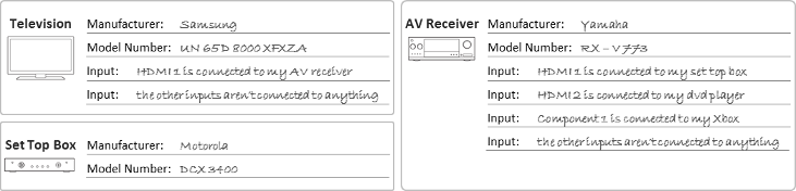 example device worksheet