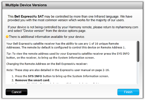Add device notification