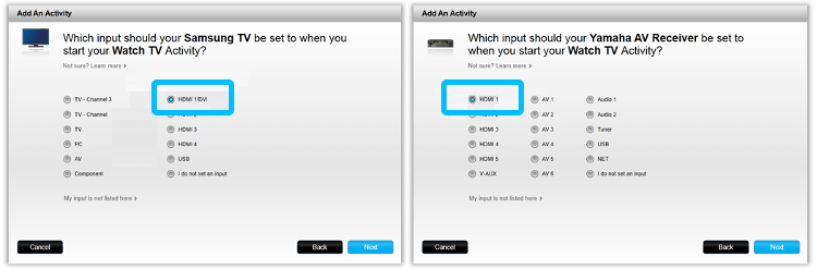 creating a Watch TV Activity