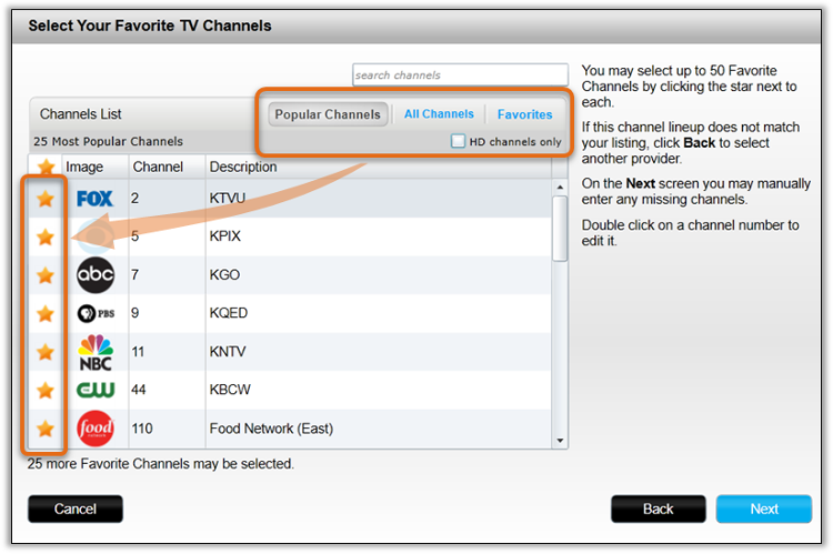 How to Edit Favorites on Roku