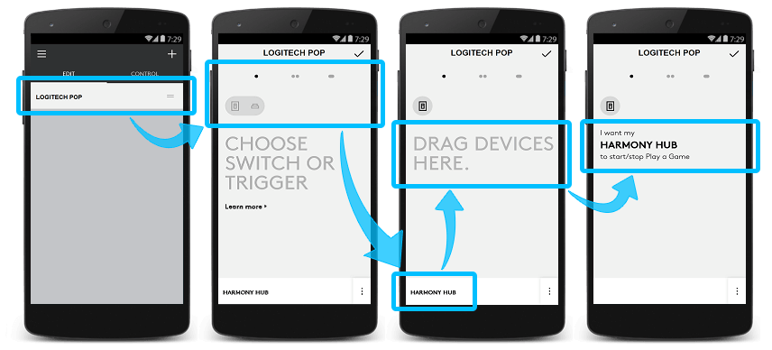 Harmony & POP User Flow