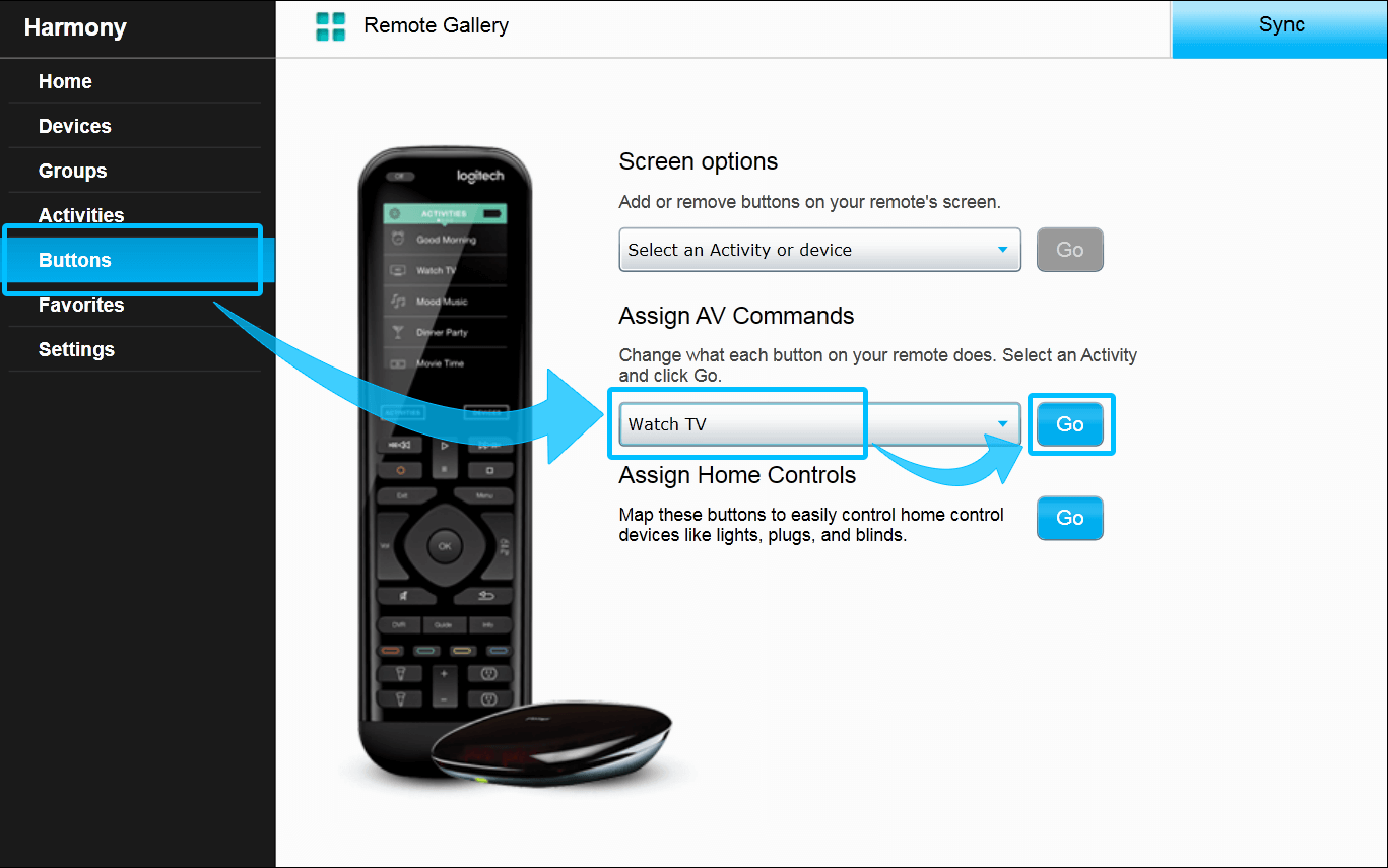 logitech harmony 650 setup