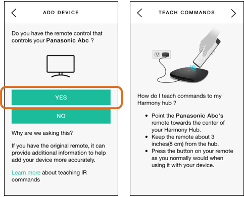 Adding a private device